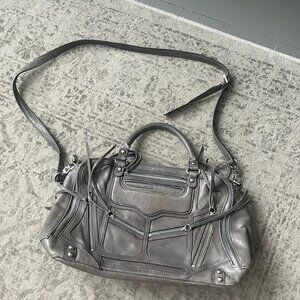 Rebecca Minkoff Grey Leather City Bag
